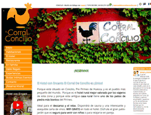 Tablet Screenshot of elcorraldeconcilio.com